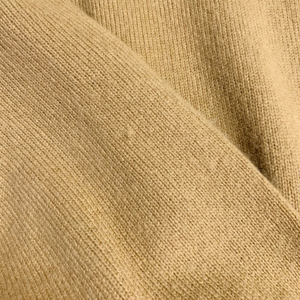 POLO by RALPH LAUREN Size XL Tan Wool Knit V-Neck Sweater - Picture 7 of 9
